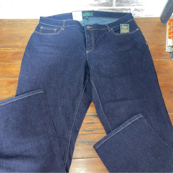 Ralph Lauren Blue Straight Leg Jeans - Picture 3 of 5